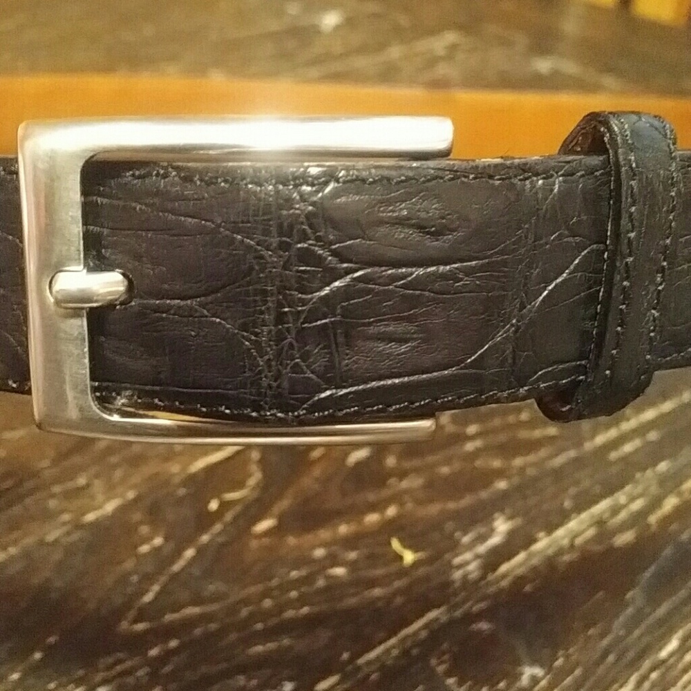 Genuine crocodile belt Made in USA